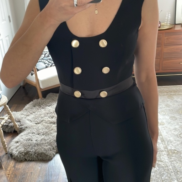 Boston Proper Black Tuxedo Jumpsuit - Picture 12 of 12